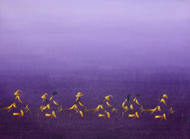 Tranh Sơn Dầu Đường Quê 2